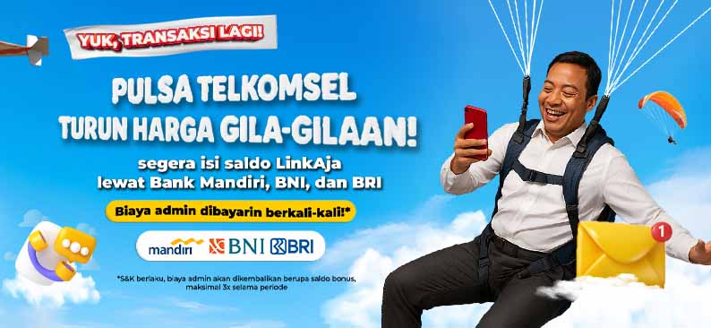 Logo Promo & Diskon LinkAja Oktober 2025 | LinkAja