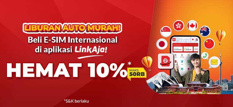 Logo Promo & Diskon LinkAja Desember 2025 | LinkAja