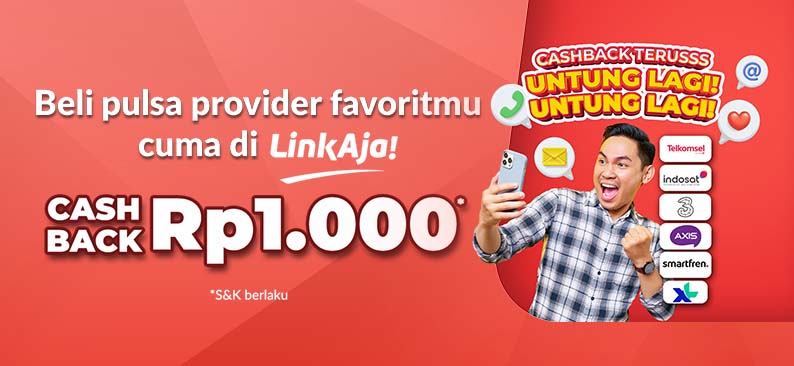 Logo Promo & Diskon LinkAja Desember 2025 | LinkAja