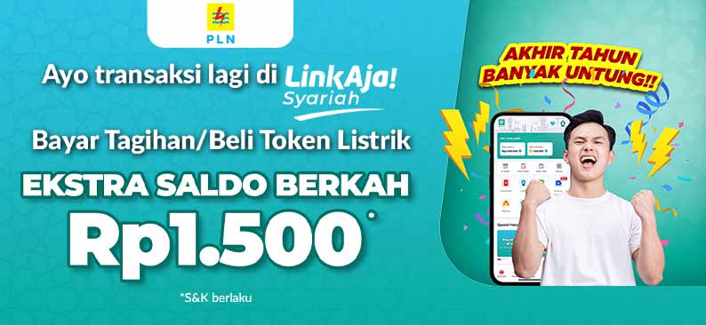 Logo Promo & Diskon LinkAja Desember 2025 | LinkAja