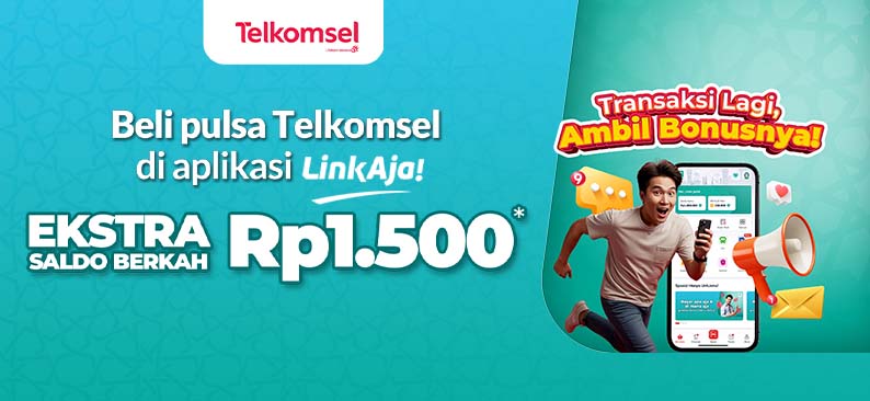 Logo Promo & Diskon LinkAja Desember 2025 | LinkAja