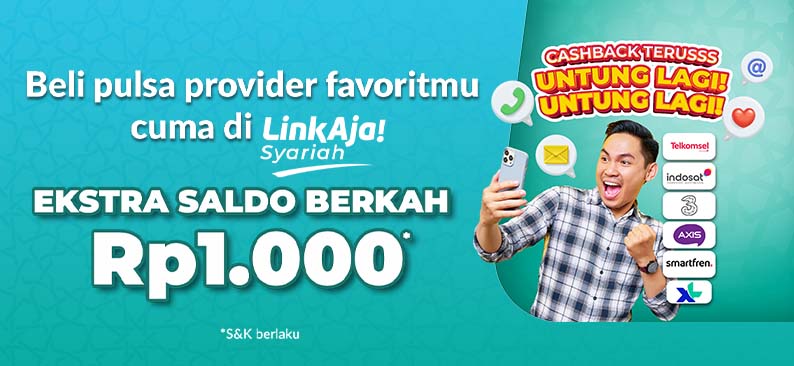 Logo Promo & Diskon LinkAja Desember 2025 | LinkAja