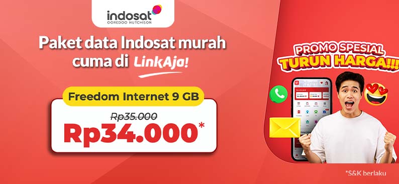 Logo Promo & Diskon LinkAja Desember 2025 | LinkAja
