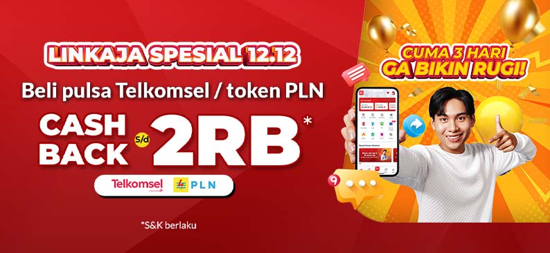 Logo Promo & Diskon LinkAja Desember 2025 | LinkAja