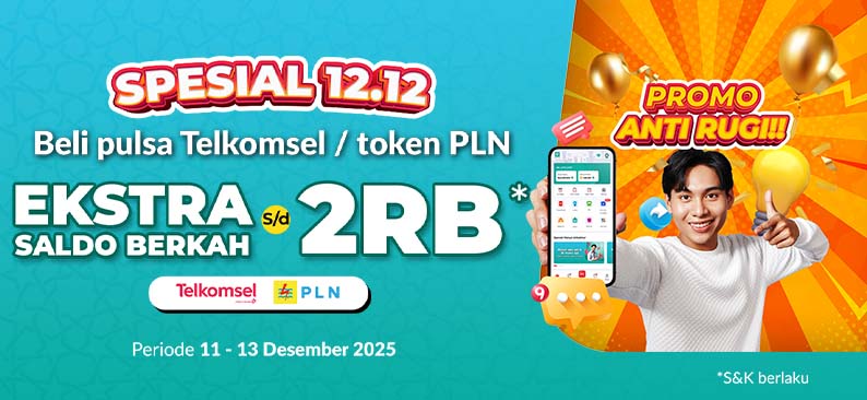 Logo Promo & Diskon LinkAja Desember 2025 | LinkAja