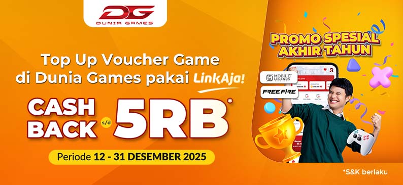 Logo Promo & Diskon LinkAja Desember 2025 | LinkAja