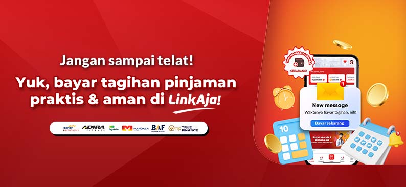 Logo Promo & Diskon LinkAja Desember 2025 | LinkAja