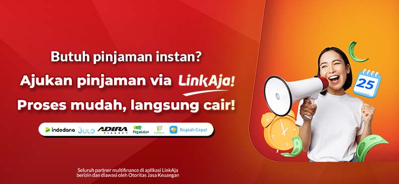Logo Promo & Diskon LinkAja Desember 2025 | LinkAja