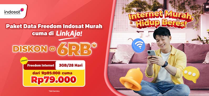 Logo Promo & Diskon LinkAja Januari 2026 | LinkAja