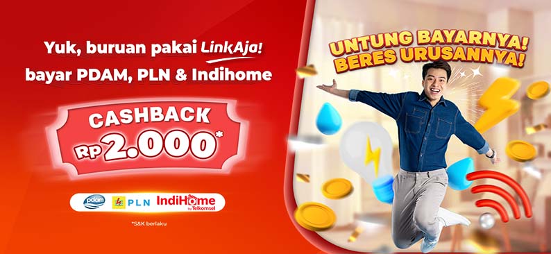 Logo Promo & Diskon LinkAja Januari 2026 | LinkAja