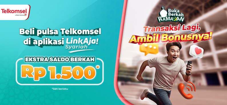 Logo Promo & Diskon LinkAja Februari 2026 | LinkAja