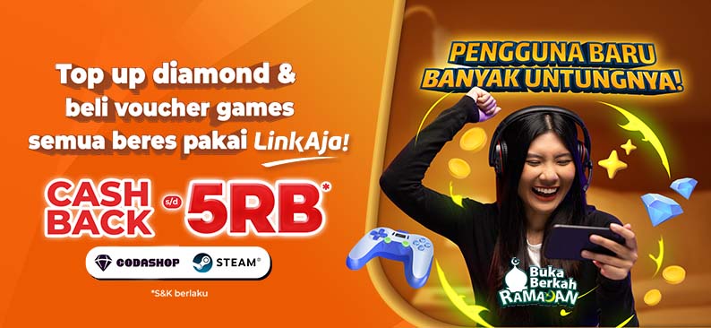 Logo Promo & Diskon LinkAja Februari 2026 | LinkAja