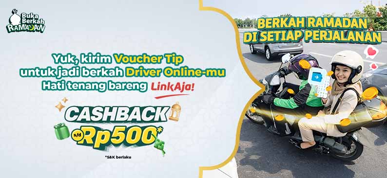 Logo Promo & Diskon LinkAja Februari 2026 | LinkAja
