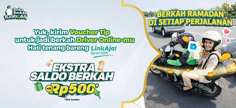 Logo Promo & Diskon LinkAja Februari 2026 | LinkAja
