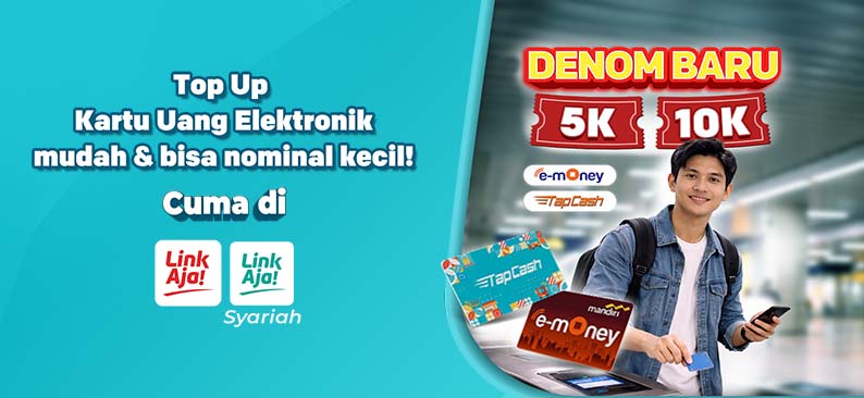 Logo Promo & Diskon LinkAja Januari 2026 | LinkAja