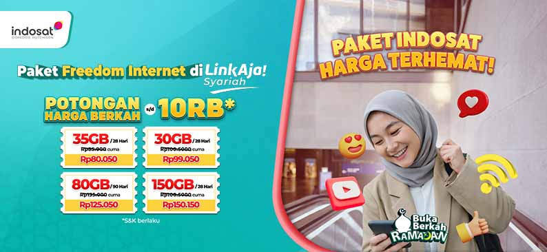 Logo Promo & Diskon LinkAja Februari 2026 | LinkAja