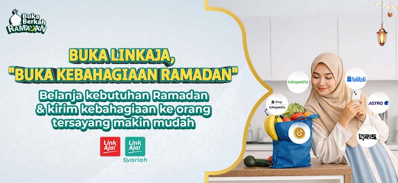 Logo Promo & Diskon LinkAja Februari 2026 | LinkAja