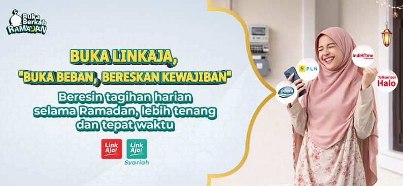 Logo Promo & Diskon LinkAja Februari 2026 | LinkAja