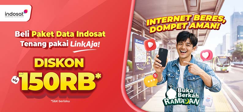 Logo Promo & Diskon LinkAja Februari 2026 | LinkAja