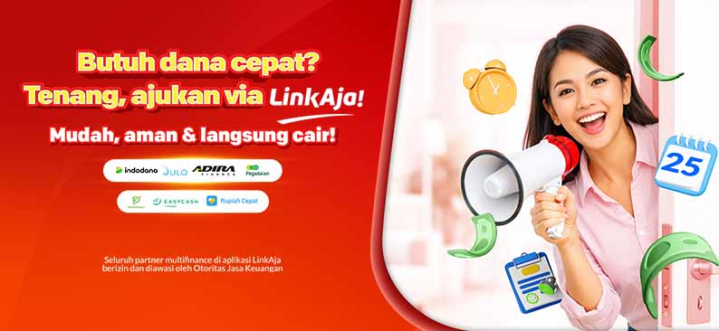 Logo Promo & Diskon LinkAja Februari 2026 | LinkAja
