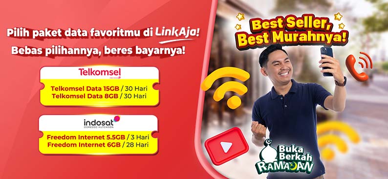 Logo Promo & Diskon LinkAja Februari 2026 | LinkAja