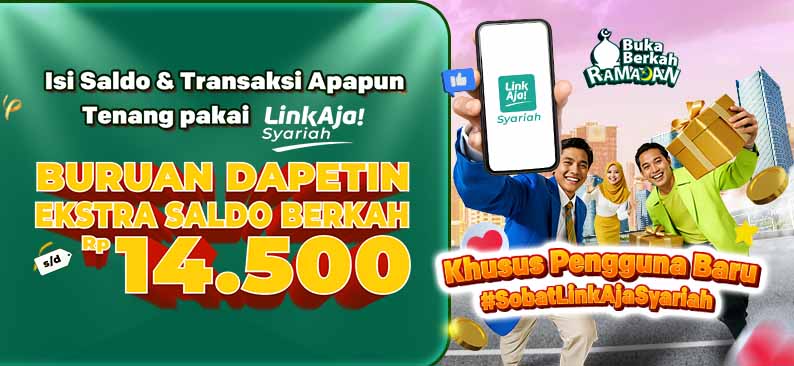 Logo Promo & Diskon LinkAja Februari 2026 | LinkAja