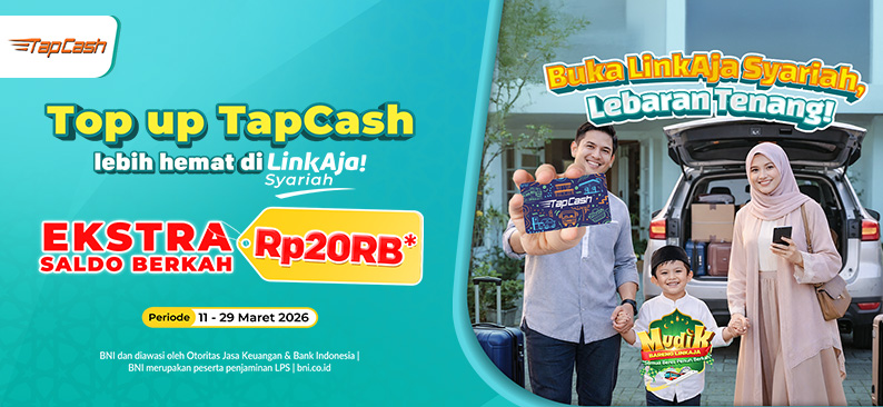 Logo Promo & Diskon LinkAja Maret 2026 | LinkAja