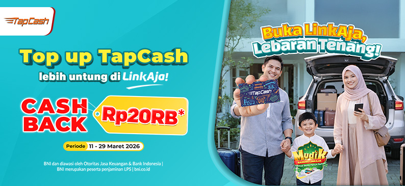 Logo Promo & Diskon LinkAja Maret 2026 | LinkAja