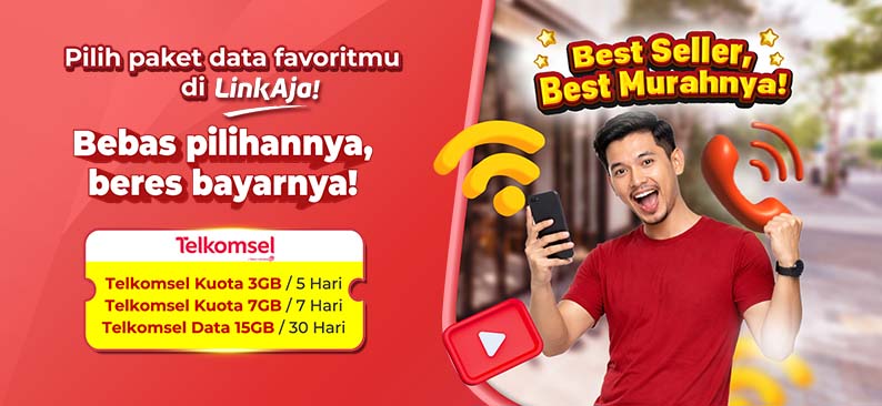 Logo Promo & Diskon LinkAja Maret 2026 | LinkAja