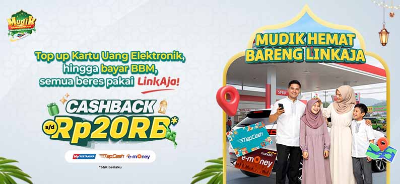 Logo Promo & Diskon LinkAja Maret 2026 | LinkAja