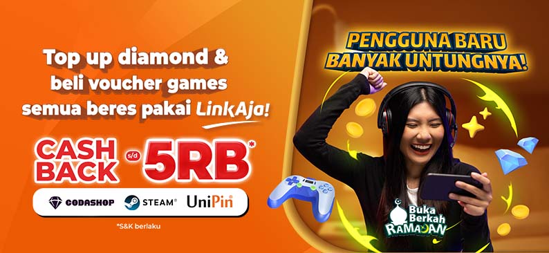 Logo Promo & Diskon LinkAja Maret 2026 | LinkAja