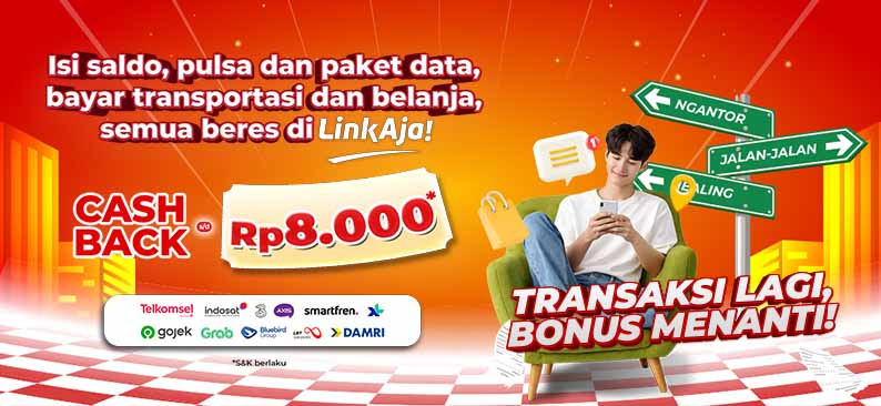 Logo Promo & Diskon LinkAja Maret 2026 | LinkAja