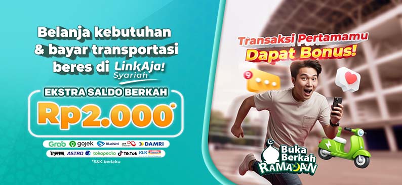 Logo Promo & Diskon LinkAja Maret 2026 | LinkAja