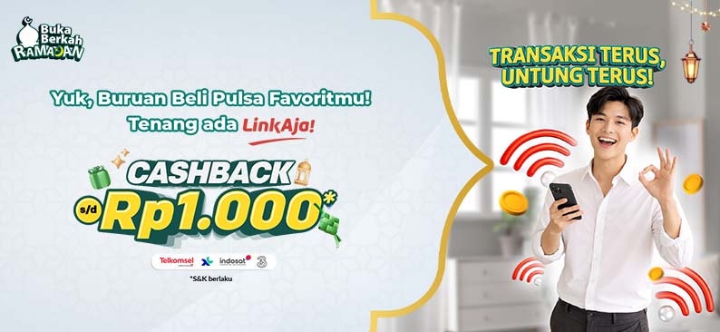 Logo Promo & Diskon LinkAja Maret 2026 | LinkAja