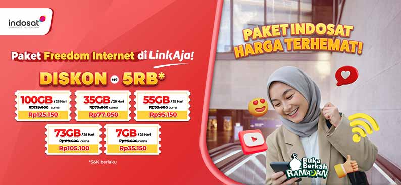 Logo Promo & Diskon LinkAja Maret 2026 | LinkAja