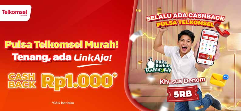 Logo Promo & Diskon LinkAja Maret 2026 | LinkAja