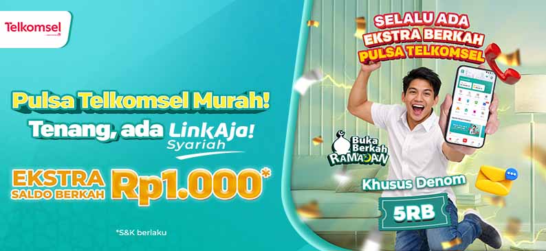 Logo Promo & Diskon LinkAja Maret 2026 | LinkAja