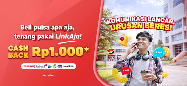 Logo Promo & Diskon LinkAja Maret 2026 | LinkAja