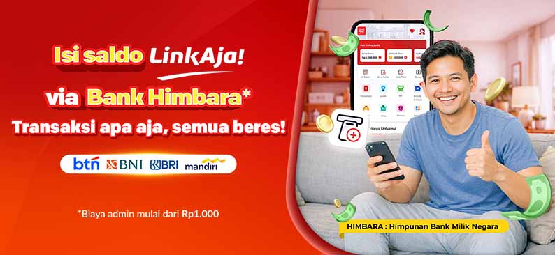 Logo Promo & Diskon LinkAja Maret 2026 | LinkAja
