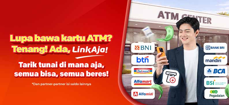 Logo Promo & Diskon LinkAja Maret 2026 | LinkAja
