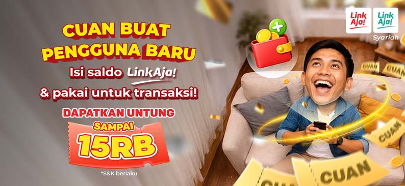 Logo Promo & Diskon LinkAja Maret 2026 | LinkAja