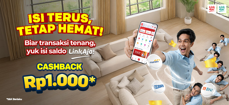 Logo Promo & Diskon LinkAja Maret 2026 | LinkAja
