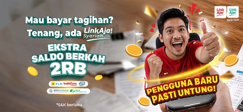 Logo Promo & Diskon LinkAja April 2026 | LinkAja