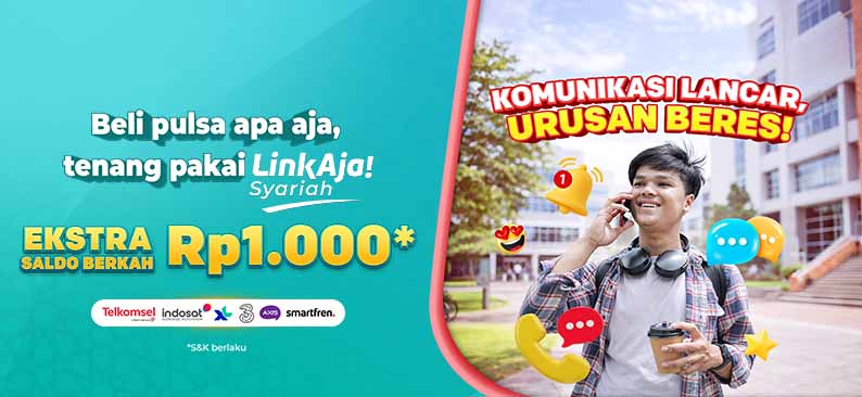 Logo Promo & Diskon LinkAja April 2026 | LinkAja