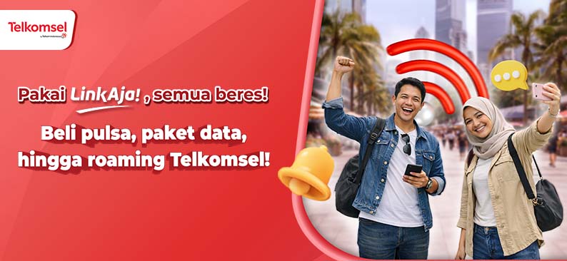 Logo Promo & Diskon LinkAja Maret 2026 | LinkAja