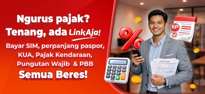 Logo Promo & Diskon LinkAja Maret 2026 | LinkAja