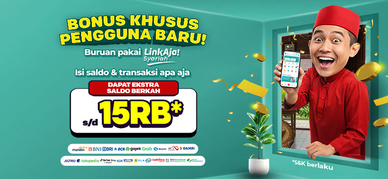 Logo Promo & Diskon LinkAja April 2026 | LinkAja