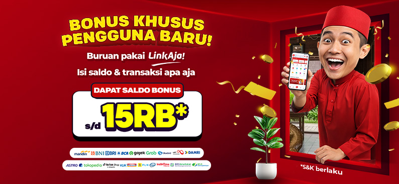 Logo Promo & Diskon LinkAja April 2026 | LinkAja