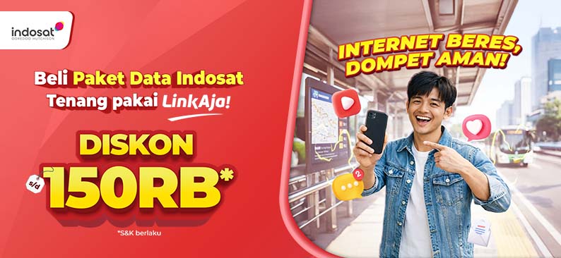 Logo Promo & Diskon LinkAja April 2026 | LinkAja