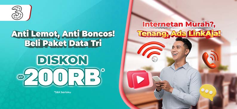 Logo Promo & Diskon LinkAja April 2026 | LinkAja